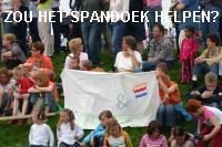 Supporters MET spandoek